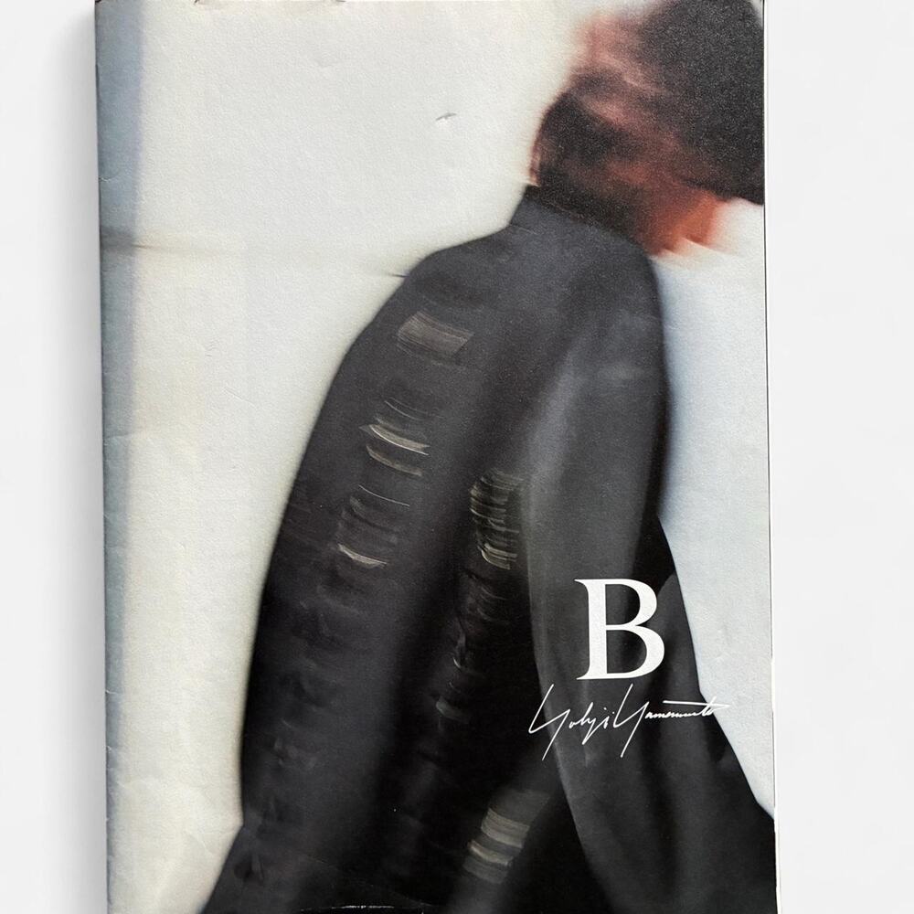 B Yohji Yamamoto A/ W 2017-18 oversized look book catalog